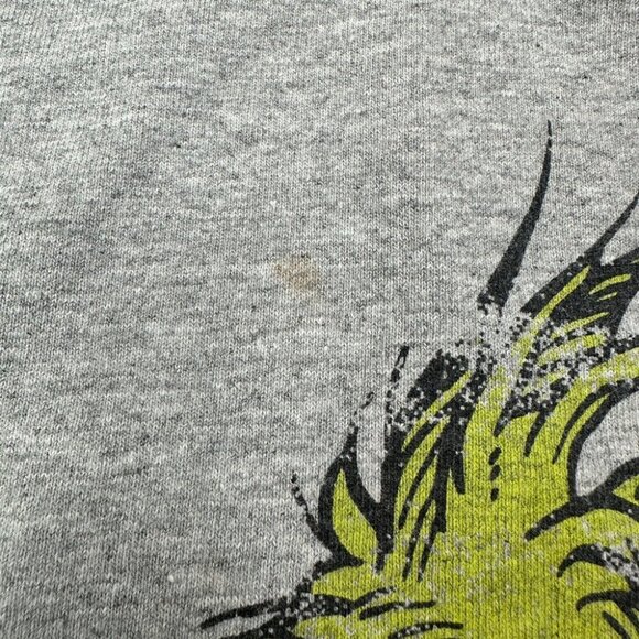 Vintage Dr Seuss T Shirt Men's XL Extra Large Gray Grinch Graphic Tee Christmas - Picture 7 of 16